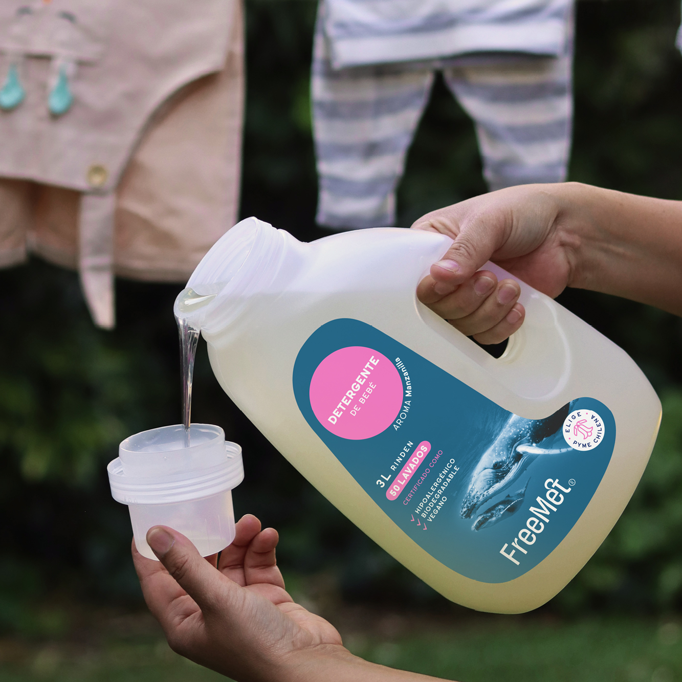 DETERGENTE CONCENTRADO 3L BEBÉ