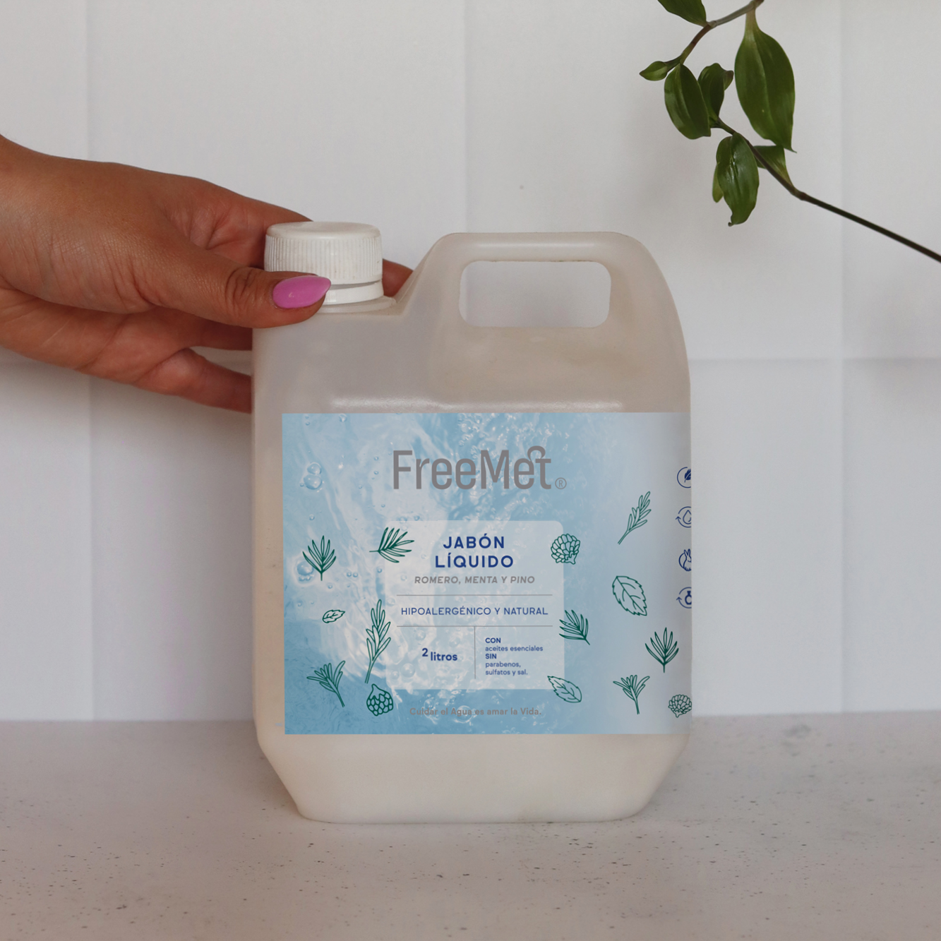JABÓN LÍQUIDO 2L RECARGA