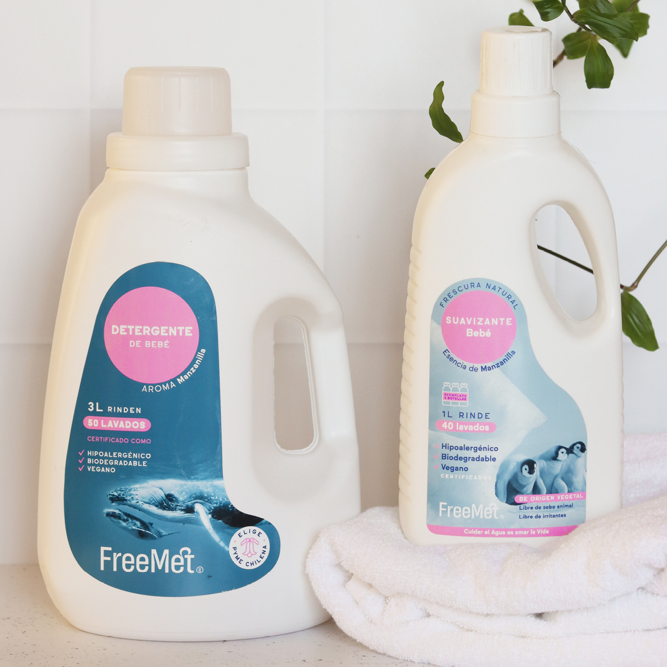PACK DETERGENTE + SUAVIZANTE CONCENTRADO BEBÉ