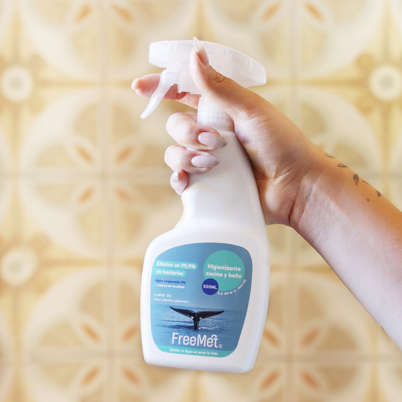 HIGIENIZANTE COCINA Y BAÑO 500 mL GATILLO