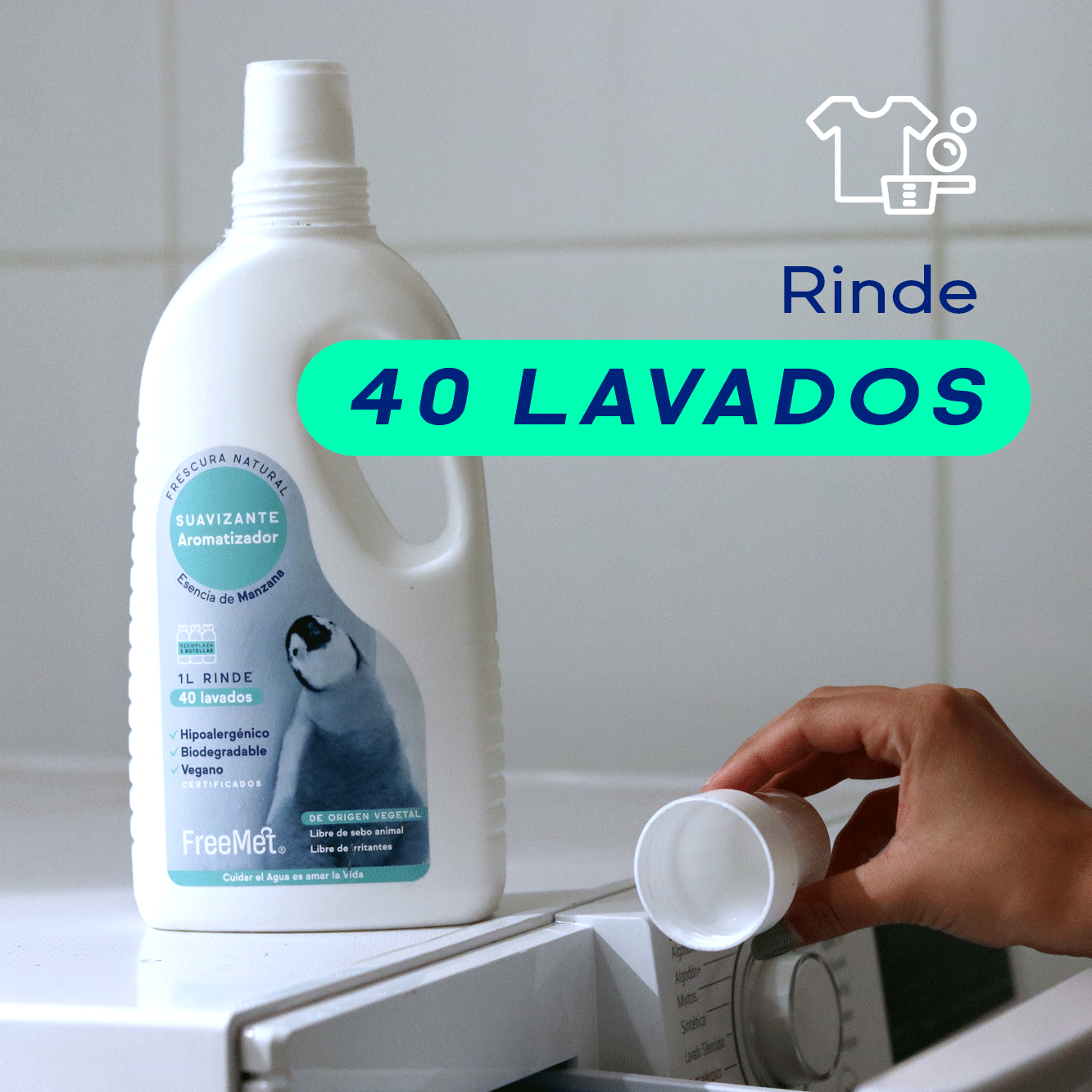 PACK DETERGENTE + SUAVIZANTE CONCENTRADO MANZANA