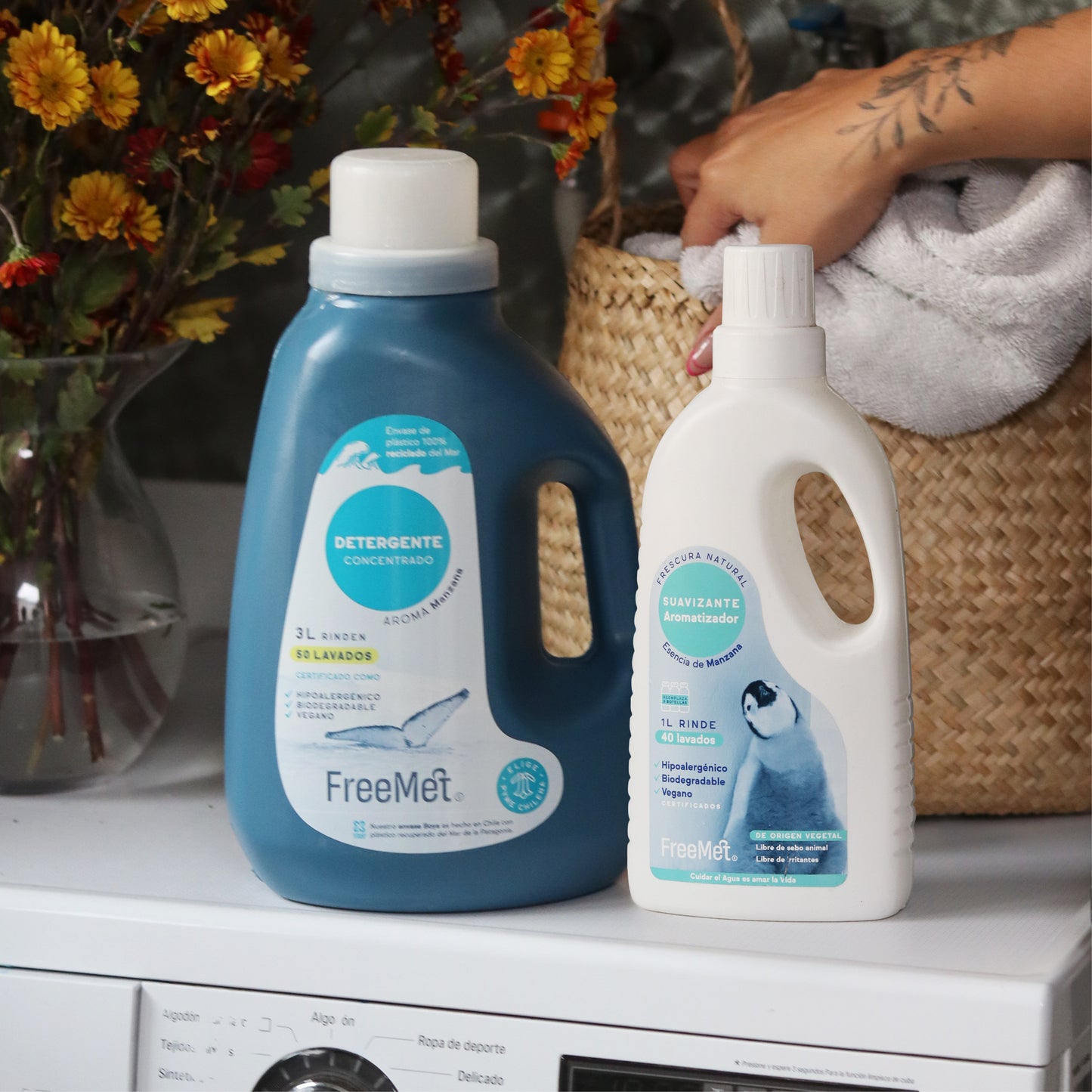 PACK DETERGENTE + SUAVIZANTE CONCENTRADO MANZANA