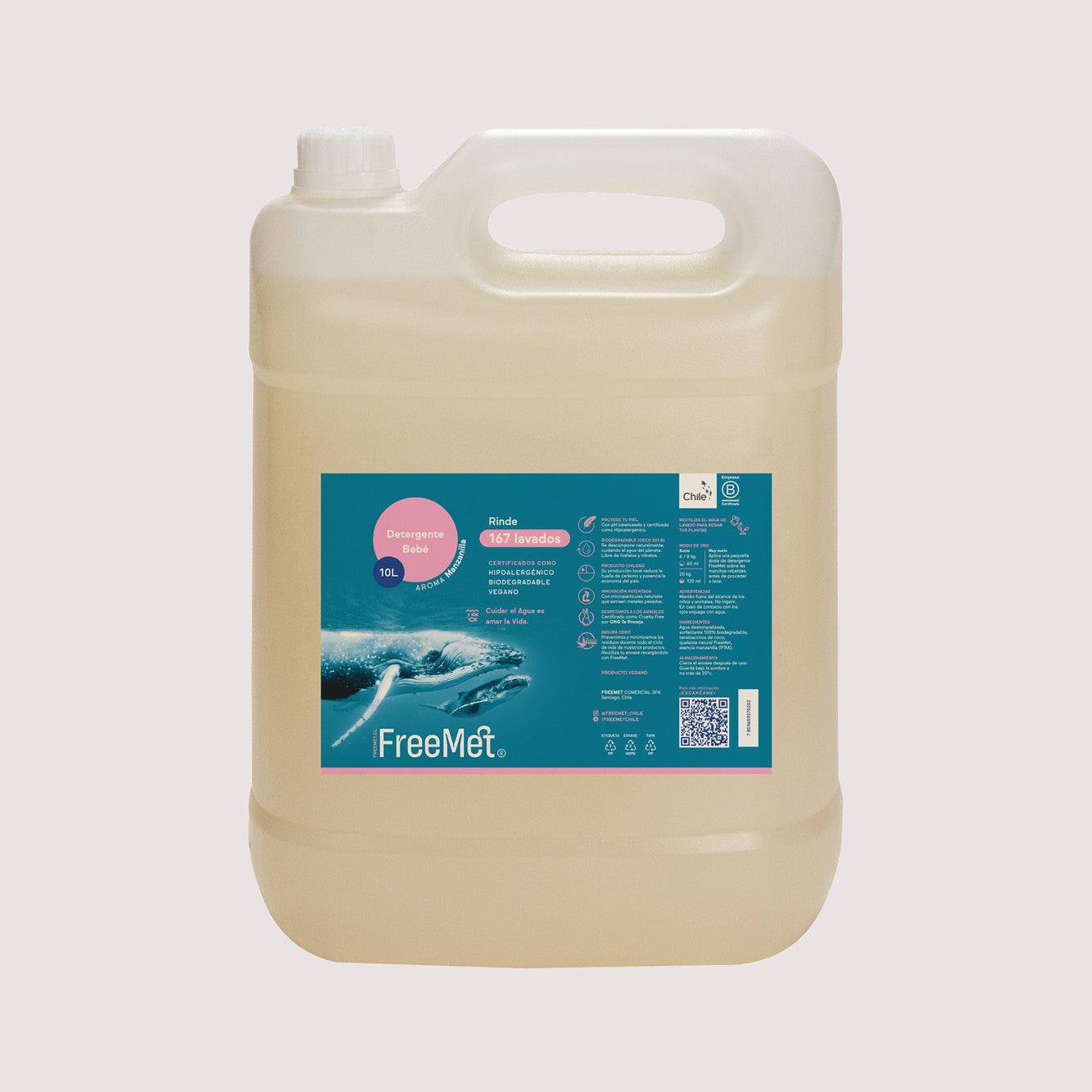 DETERGENTE CONCENTRADO 10L BEBÉ