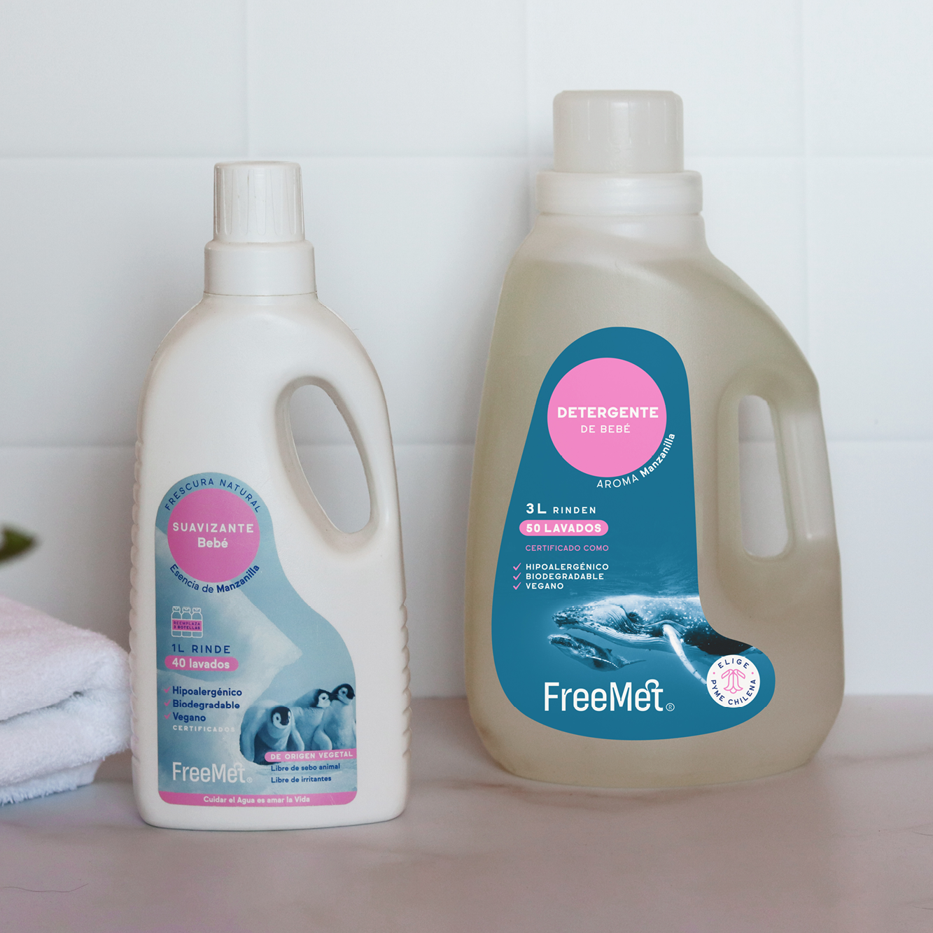 PACK DETERGENTE + SUAVIZANTE CONCENTRADO BEBÉ
