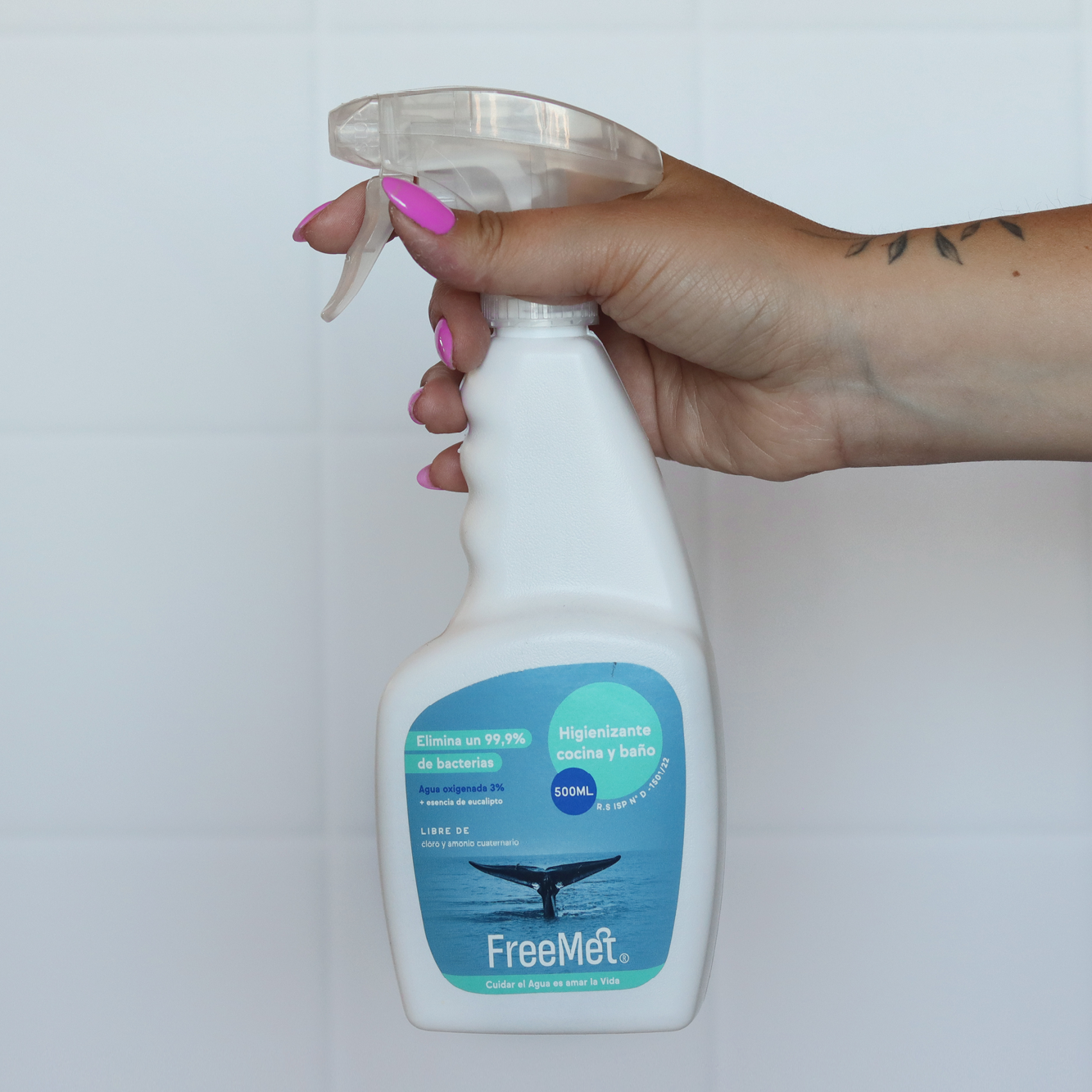 HIGIENIZANTE COCINA Y BAÑO 500 mL GATILLO
