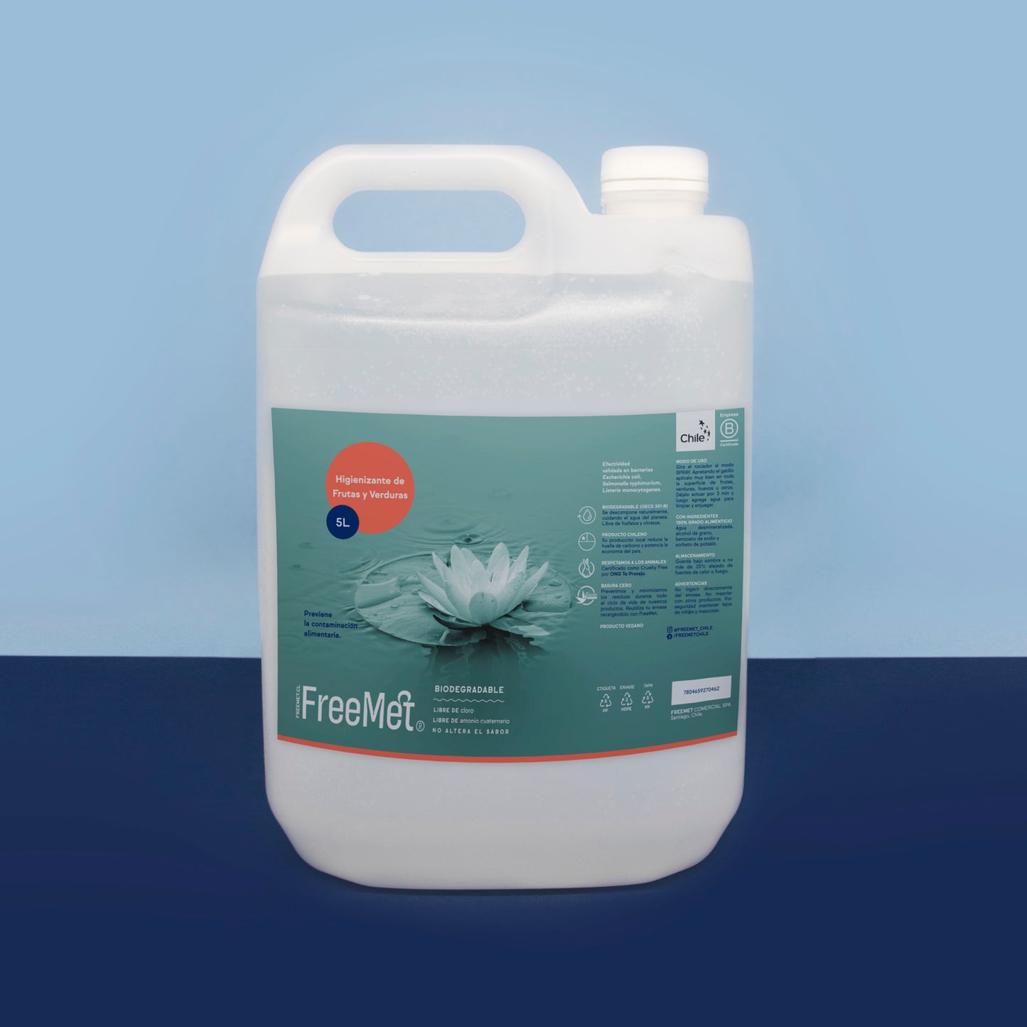 HIGIENIZANTE FRUTA Y VERDURA 5L RECARGA