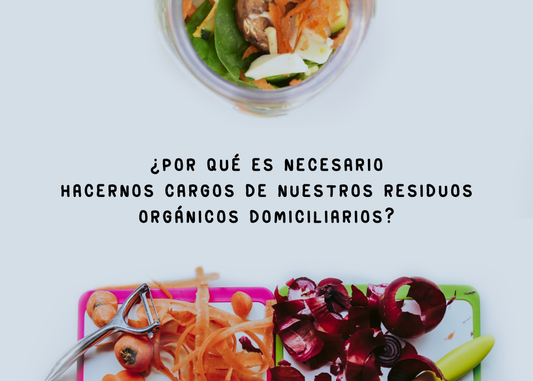 ¿Por qué es necesario hacernos cargo de nuestros residuos orgánicos domiciliarios?