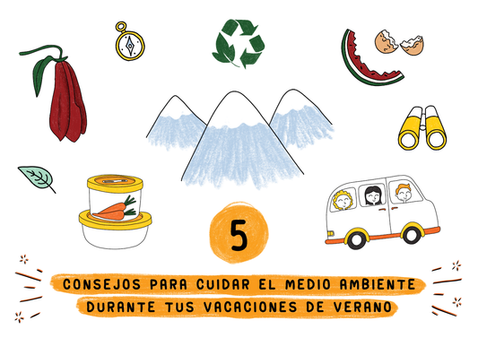 5 Consejos para cuidar el medioambiente en tus vacaciones 🌎