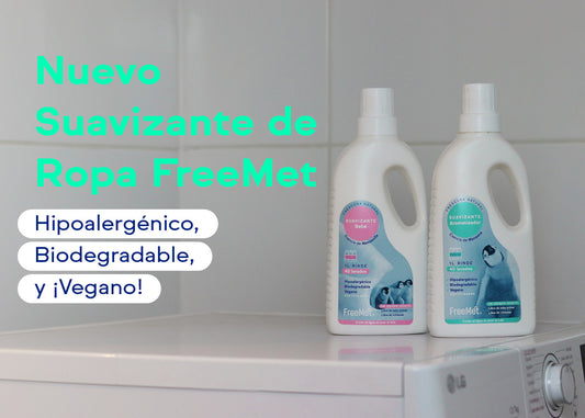 Nuevo Suavizante de Ropa FreeMet: Hipoalergénico, Biodegradable y ¡Vegano!