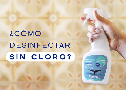 ¿Cómo desinfectar SIN CLORO?
