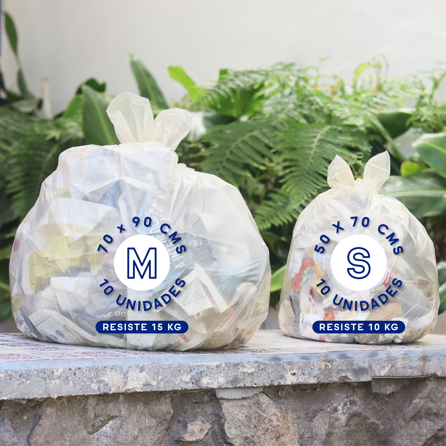 Bolsas de Basura - 100% recicladas