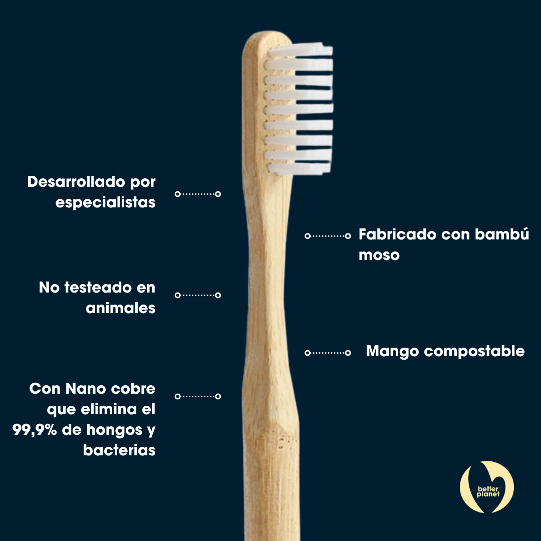 Cepillo de Dientes Bambú Adulto Biobrush