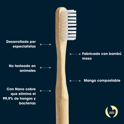 Cepillo de Dientes Bambú Adulto Biobrush