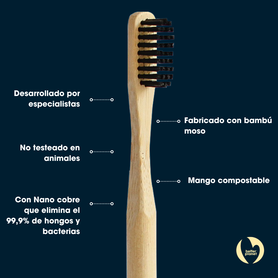 Cepillo de Dientes Bambú Adulto Biobrush