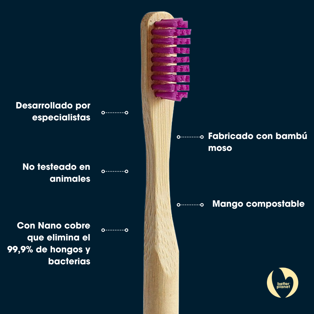 Cepillo de Dientes Bambú Adulto Biobrush