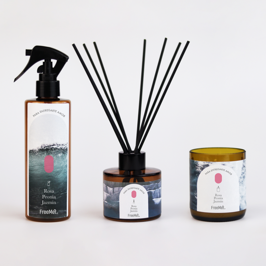 Pack "Emociones del Mar" Aromatizador + Vela + Difusor