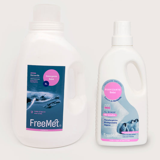 PACK DETERGENTE + SUAVIZANTE CONCENTRADO BEBÉ