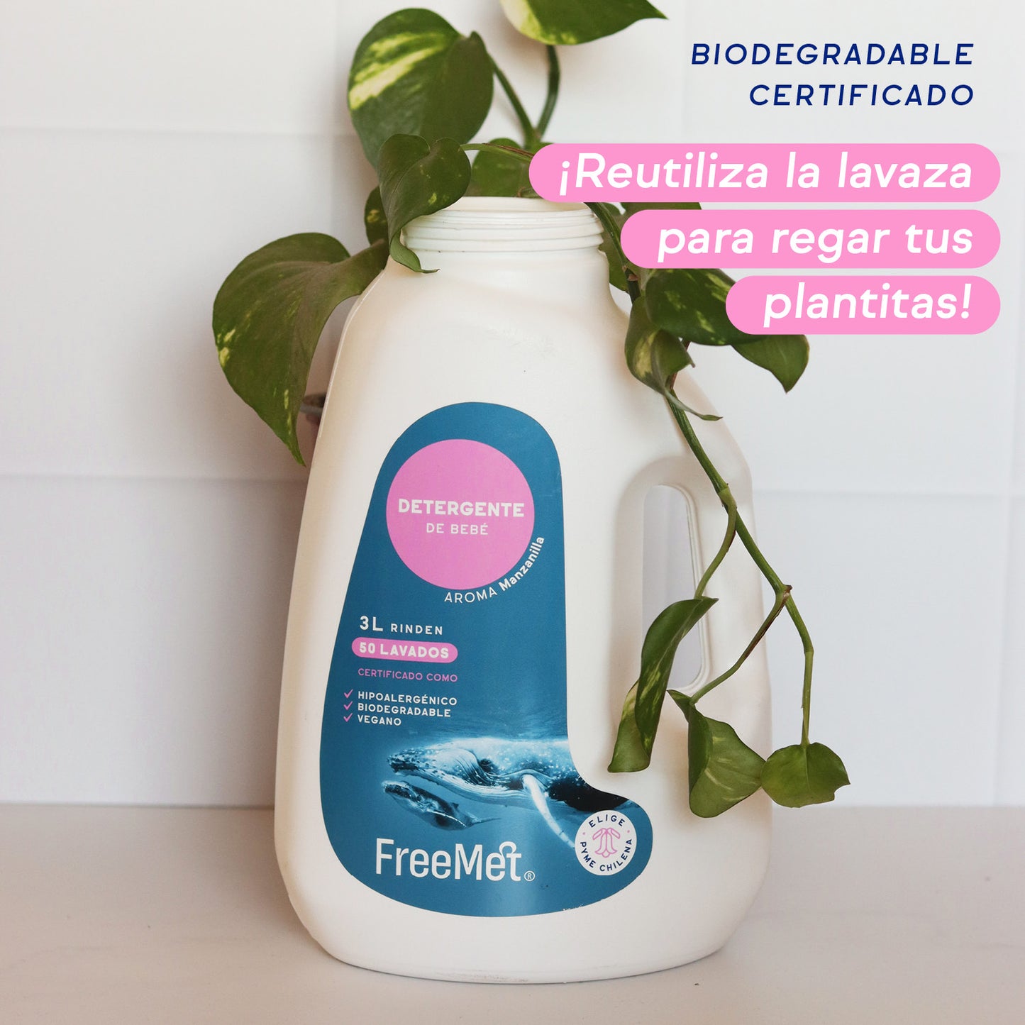 DETERGENTE CONCENTRADO 3L BEBÉ