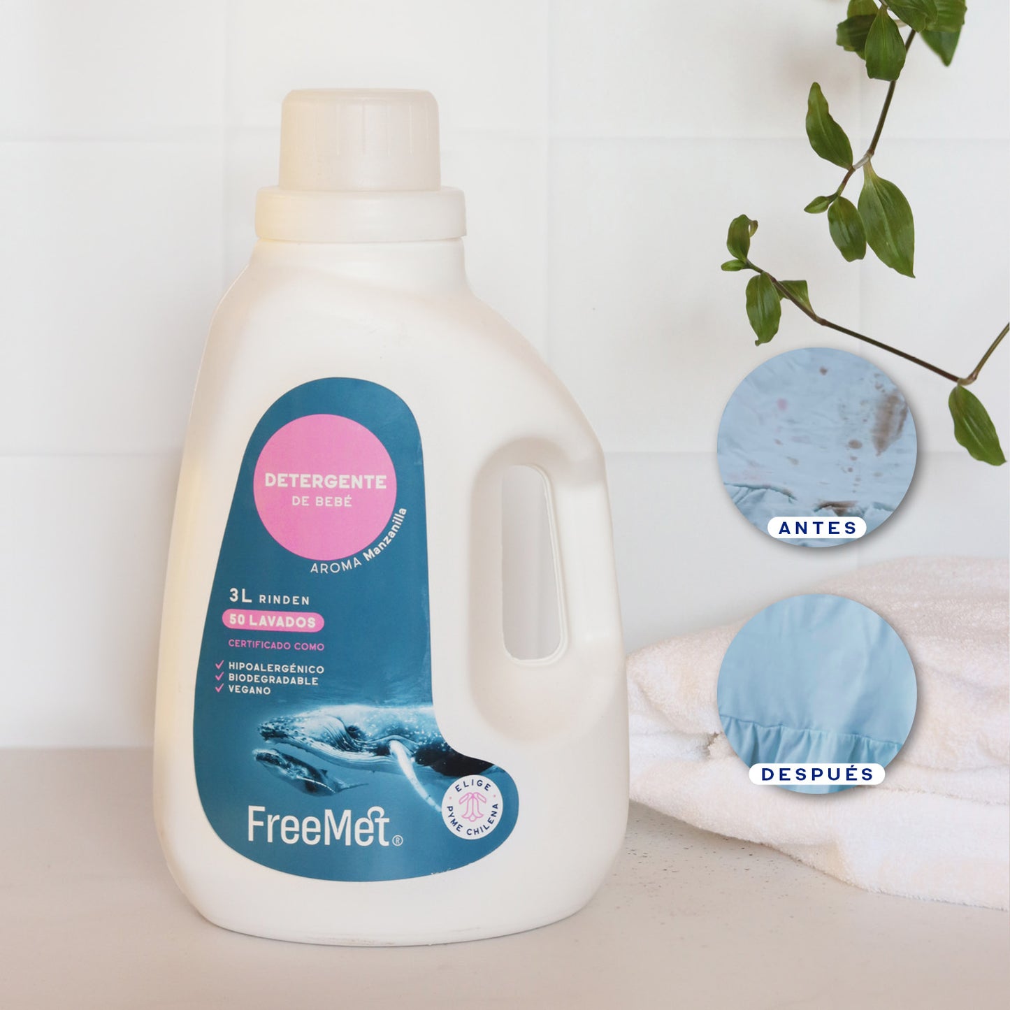 DETERGENTE CONCENTRADO 3L BEBÉ