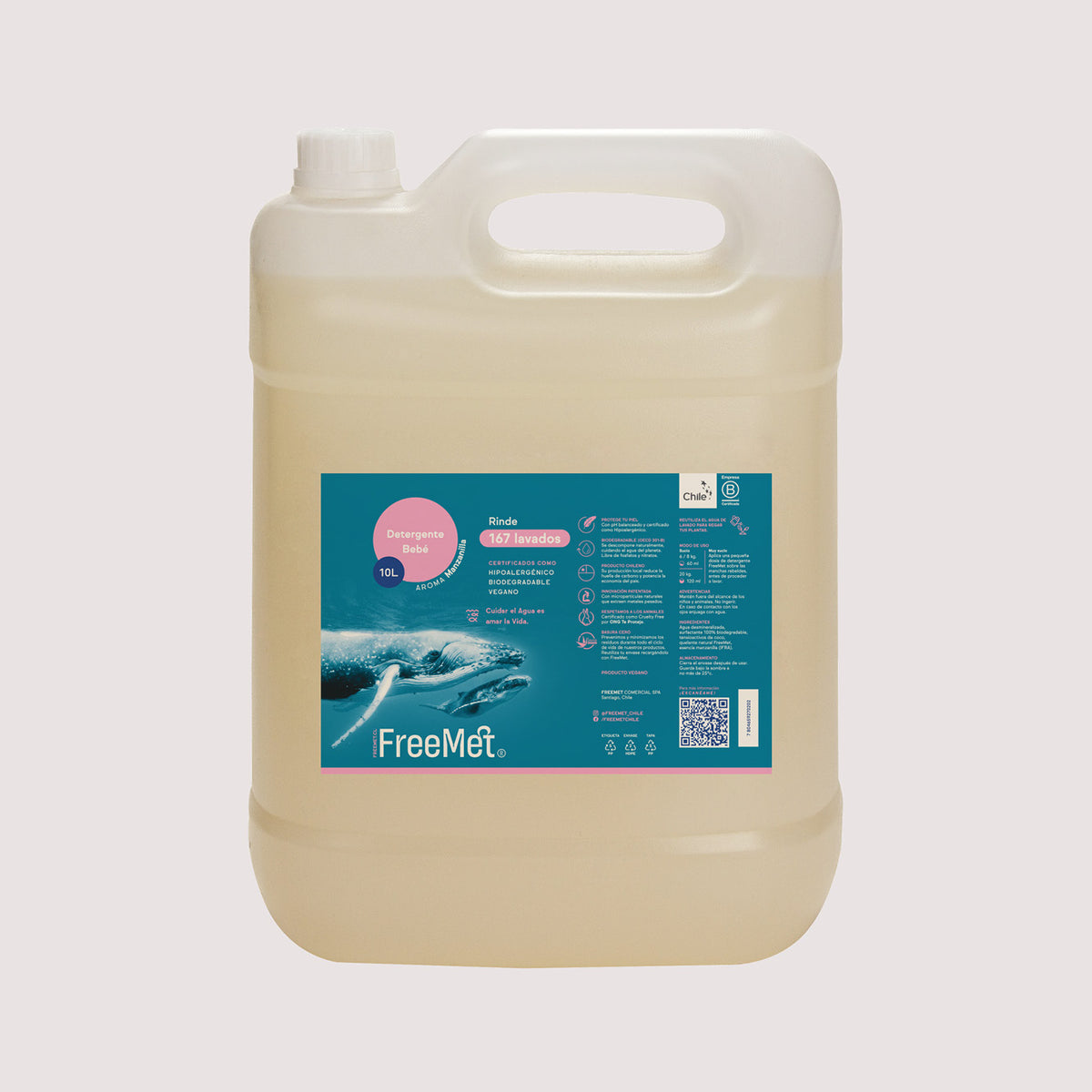 DETERGENTE CONCENTRADO 10L BEBÉ