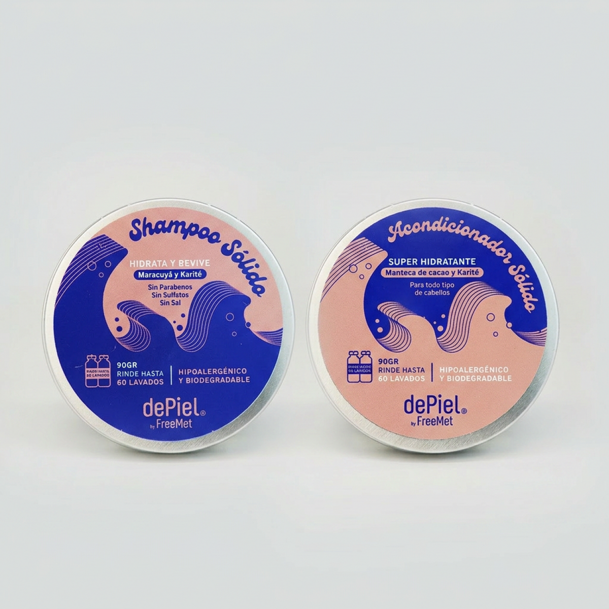 Pack: Shampoo y Acondicionador Sólido