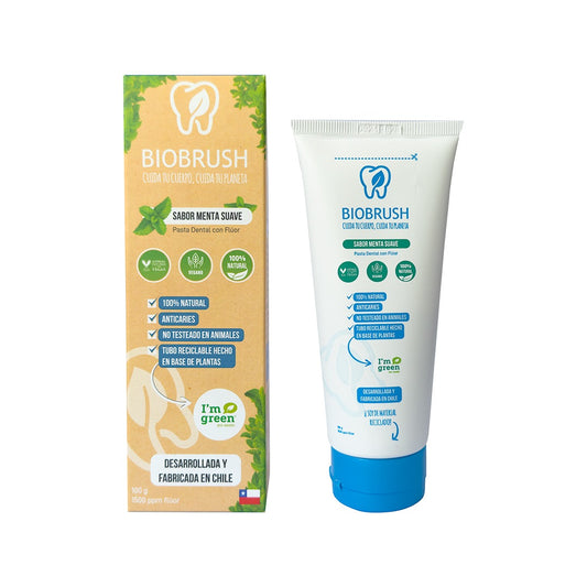 Pasta Dental Adulto Con Flúor Biobrush