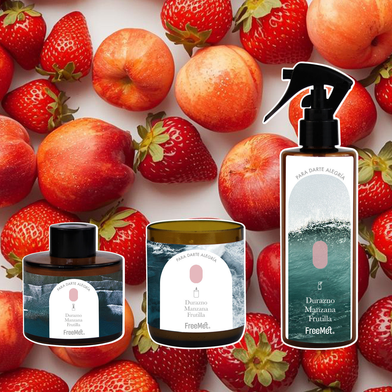 Pack "Emociones del Mar" Aromatizador + Vela + Difusor