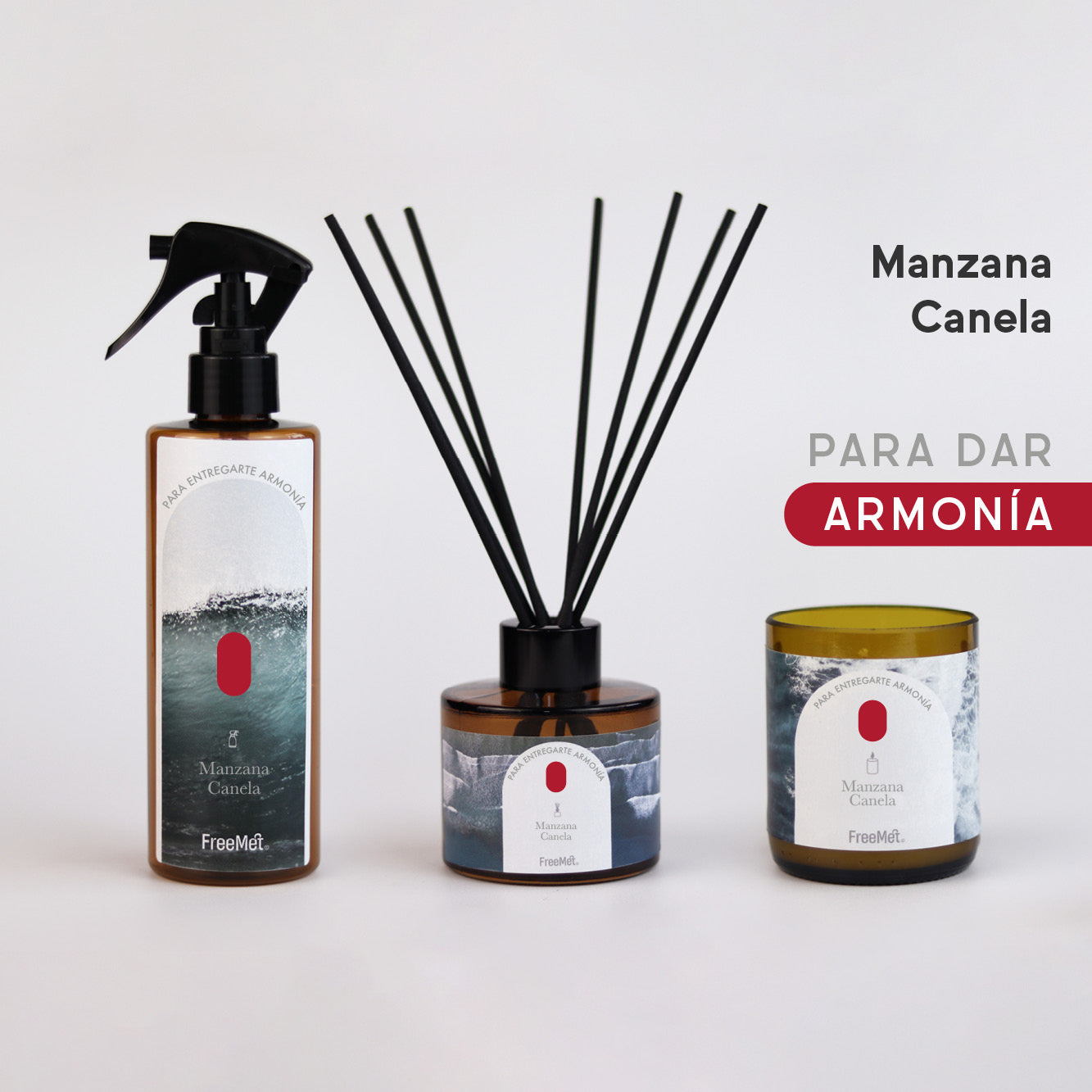 Pack "Emociones del Mar" Aromatizador + Vela + Difusor