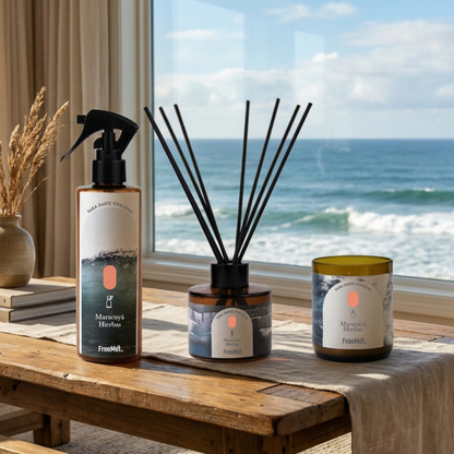 Pack "Emociones del Mar" Aromatizador + Vela + Difusor