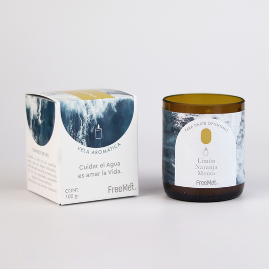 Vela de Soya "Emociones del Mar"