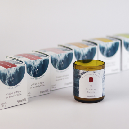 Vela de Soya "Emociones del Mar"