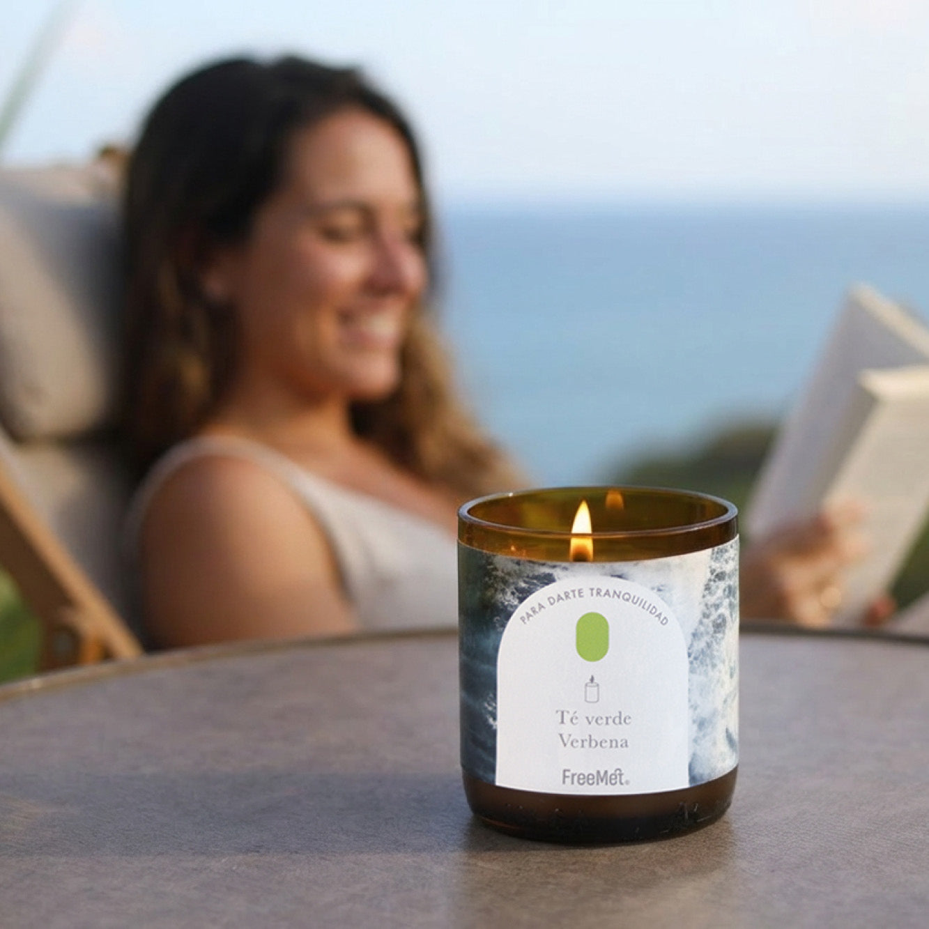 Vela de Soya "Emociones del Mar"