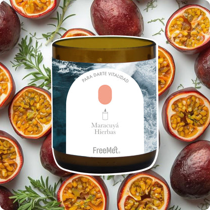 Vela de Soya "Emociones del Mar"